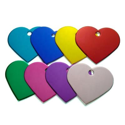 China Highly Reliable and Durable High Quality Dog Pet ID Tags Heart Shape ID Tags Pet Tags for sale