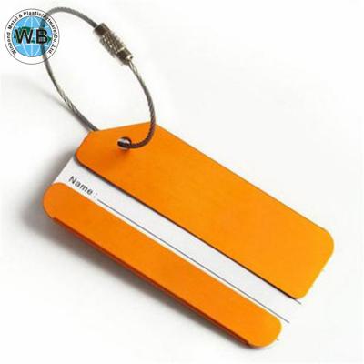 China Promotion Gift Cheap Price Sweet Custom Design Metal Luggage Tag for sale