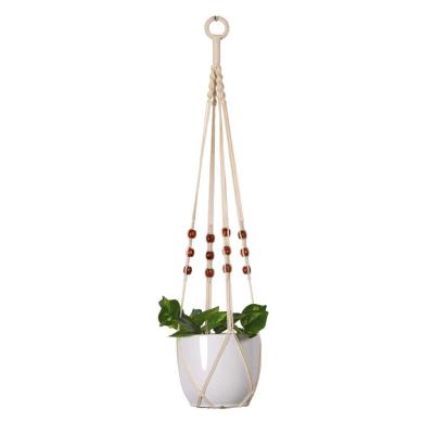 China Macrame Supplies Macrame Wall Hanging Nordic Hot Selling Plant Set Macrame Plant Hangers for sale