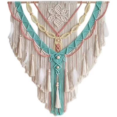 China High Print Style Handmade Custom Bohemian Tapestry Nordic Macrame Decoration for sale