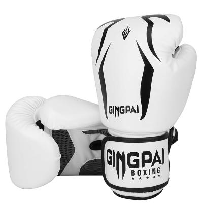 China Wholesale Functional Professional Leather Logo Custom Deodorant Layers Boxing Gloves For Men for sale