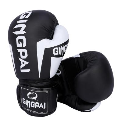 China Boxing Gloves Boxing Pure Leather Gloves Logo Professional Boxing Training Sticky Boxing Gloves for sale