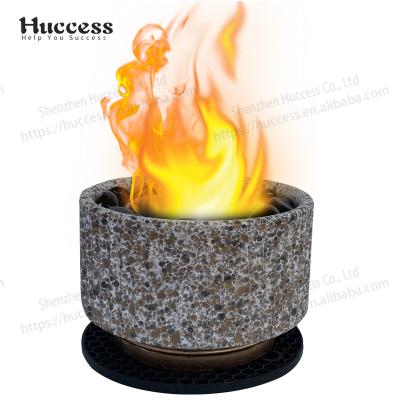 China Stocked Made in China Low Moq Mini Ethanol Mini Propane Fireplace Table Top Portable Indoor Fire Pit Wholesale Portable for sale