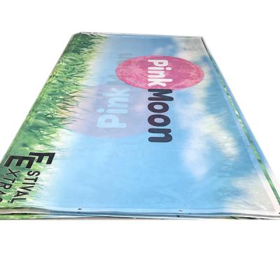 China Waterproof+Eco-friendly Outdoor Advertising PVC Mesh Banner Mesh Barrier Banner Large Size Mesh Vinyl for sale