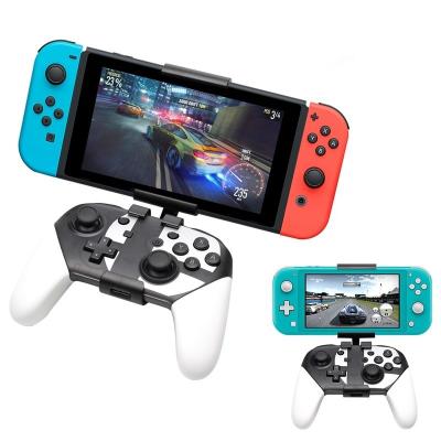 China With Earphone Jack Stand For Switch Controller Hand Grip Mount Nintendo Switch Lite Gamepad Compatible Console For NS Clip Holder for sale