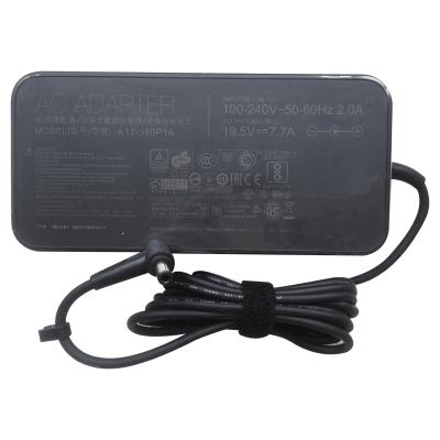 China Laptop Org Adapter Charger 19.5v 7.7a ​​for asus laptop 150w 5.5*2.5mm dc to ac adapter WDY-19507700 for sale