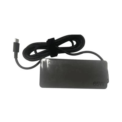 China Type 65W Original USB C Adapter Notebook Laptop Charger For Lenovo ThinkPad T480 T480s T580 X280 X380 E580 L380 L480 20V 3.25A for sale