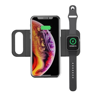 China Mobile Phone 3 in 1 Multifunctional Fast Charging Mobile Phone Holder Wireless Charger Stand Wireless Charger for sale