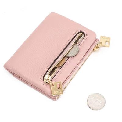 China New Designer Clutch Women Purse Ladies Waterproof Girls Short Wallet Credit Card Holder Leather Wallet Women's Purse Lady Leather Wallet for sale