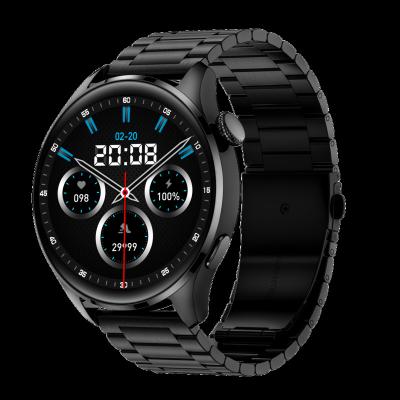 China MP3 Playback 1.32 Inch 360*360 Stainless Steel Smart Watch Fashion IP68 Multifunctional Waterproof Sport Watch for sale