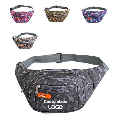 China Custom Logo Water Proof Nylon Sports Running Waterproof Pussy Pack Belt Waist Bags For Women for sale