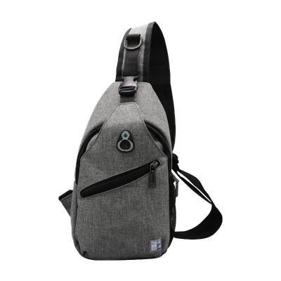 China Waterproof manufacturers wholesale trend one-shoulder messenger bag new leisure trend sports chest bag for sale