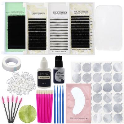 China Wholesale Professional Full Eyelash Starter Kit Aftercare Eyelash Extension Tools Eyelash Kit Eyelash Perming Lift for sale