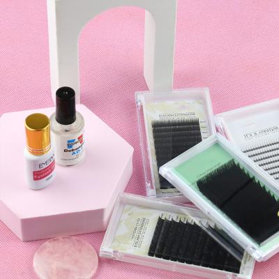 China Diy Vegan Eyelash Extension Glue Best Quick Drying Organic Professional Wick Extension Glue Black Wick Lift Adhesive for sale