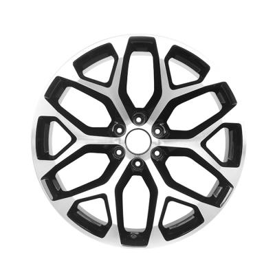 China Off-road /truck/jeep/replica wheel F7359 snowflake reproduction wheel 20 inch 22 inch 24 inch 26 inch rims concave design for CADILLAC Gloss Black Machined/Chrome for sale