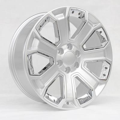 China Reproduction wheel F6685 aluminum alloy passenger car wheel rims reproduction silver aluminum wheel 22 20 24 rims for car for sale