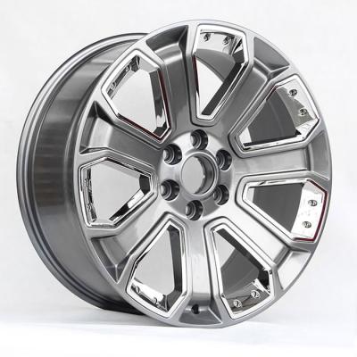 China Replica wheel F6685 Ningbo zumbo car wheel china factory 6x139.7 wheel rims 20 22 24 inch 6 hole replica wheels for sale