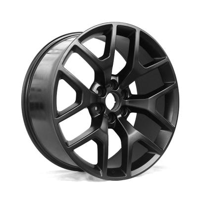 China Replica Wheel F6683 Wheel Rims 22/24/26/28/30 Inch Aluminum Alloy Rims 6 Hole Semi Black Wheel/Rines Machined for sale