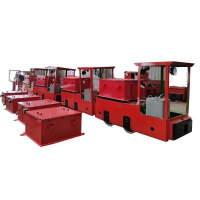 China Electric Track Mine Equipment And Mine Vehicle Battery Mining Railway Locomotive CTY8/6 for sale