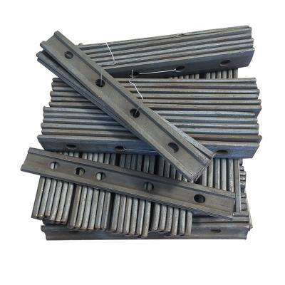 China Railway Track Light Rail Splint Steel Rail Tie Plate Steel Rail Fish Plate Fish Plate Price for sale