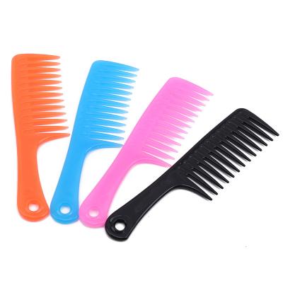 China Comb Hair Dress Comb Woman Heat Resistant Wet Crochet Curly Hair Sweep Pro Salon Dyeing Styling Tools Spikes Raw Wide Tooth for sale