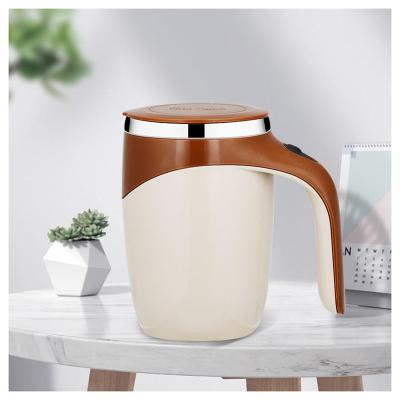 China Viable Self Stirring Mug Tea Cup Sublimation Automatic Mixing Magnetic Coffee Mug For Office for sale