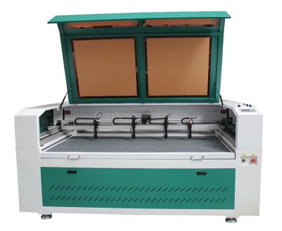 China 1610 Large Area Dual Laser CUT Heads CO2 Laser Engraving Machine XM-1612 Laser Cutting Machine for sale