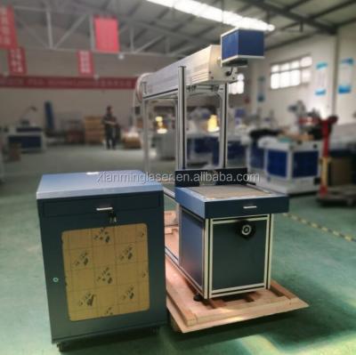 China Laser Marking 100w 130w 150w Desktop CO2 Tabletop Fiber Laser Marking Machine for sale