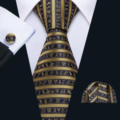 China Custom seda corbata china supplier silk men's neck tie neck tie set for sale