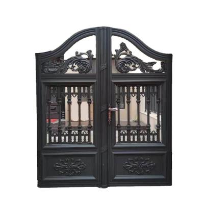 China High Quality And Latest Customization Entry Design Modern Aluminum Barrier Gate Driveway Sliding Door for sale