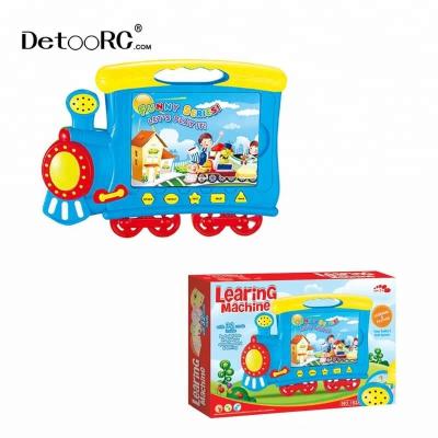 China Detoo Kids English Teaching Machine Funny Early Train Shape Learning eBook Kids Educational Toys for sale