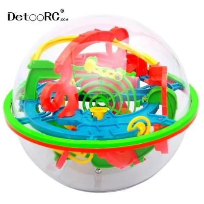 China Create Adventure Detoo Baby Toys 360 Degree Marble Smart Games Educational Game Ball Kids Puzzle Games Toy for sale