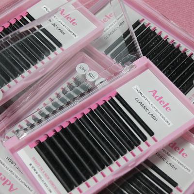 China Private Label Individual Lashes Volume Individual Eyelash Extension Soft Lashes Extension Supplies Individual Eyelash Extensions Mink for sale