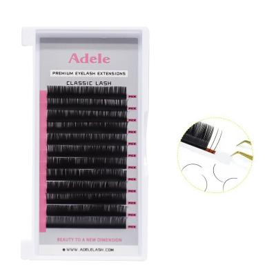 China 100% Natural Soft Individual Eyelash Extension Wholesale Factory Price Private Label Eyelash Super Soft Handmade Eyelash Extensions for sale