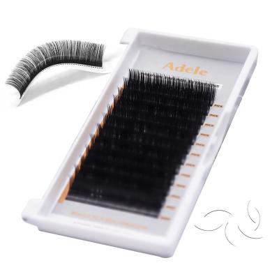 China Wholesale Eyelash Extension Ellipse Long Eyelash Extension New Premium Natural Flat Matte Flat Lash Extension for sale