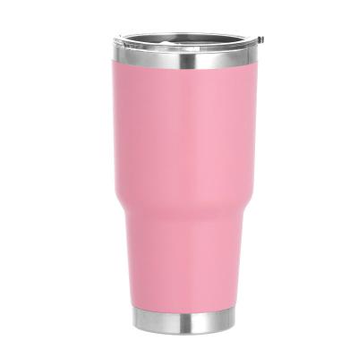 China Sustainable Custom logo 20oz coffee travel mug regular car tumbler 30oz vacuum insulated double wall stainless steel powder coated tumblers for sale