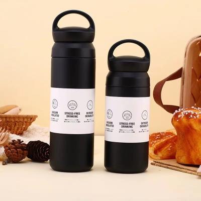 China Sustainable 304 Stainless Steel Modern Simple Double Vacuum Portable Thermos Coffee Mug for sale