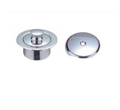 China Modern Bathtub Waste Drain Adjuster Kits Travel Lever Overflow Dish with Matching Screws for Faceplate for sale