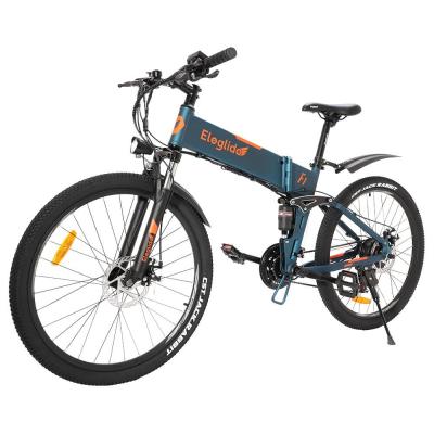 China Eleglide F1 Steel Electric e Bike Portable Folding Bike 26 Inch Mountain Bicycle 36V 10.4Ah Battery 250W Urban Dismountable Motor 25km/h for sale