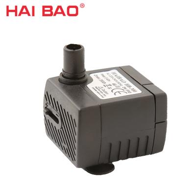 China Pet feeding HB-300 mini water pump pet pump replacement for fountains for sale