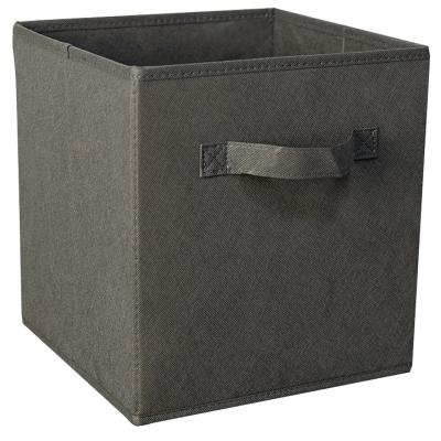 China Wholesale Square Nonwoven Fabric Storage Box Toys Portable Lidless Sundries Viable Matching Clothes Storage Box for sale