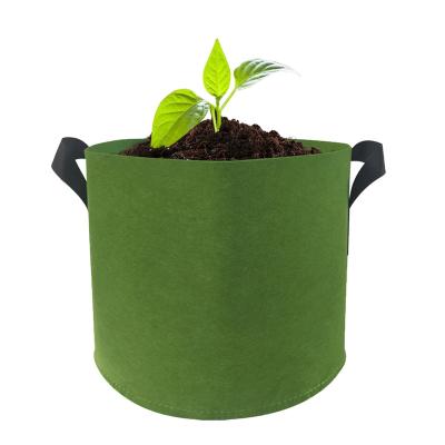 China Indoor Outdoor Garden Greenhouse Wholesale Custom Plant Nursery Non Woven Bag Grow Bags for sale