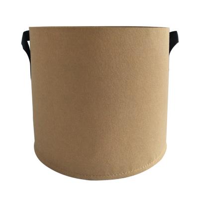 China Greenhouse Indoor Outdoor Garden 5 7 10 15 25 30 100 Gallon Biodegradable Felt Plant Growth Bag Plant Bags for sale