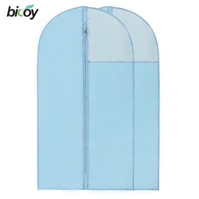 China Hanging Garment Storage Bag Wedding Dress Suit Nonwoven Dust Cover for sale