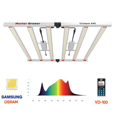 China 5ft x 5ft Adjustable Led Grow Lights 640 Watt for sale