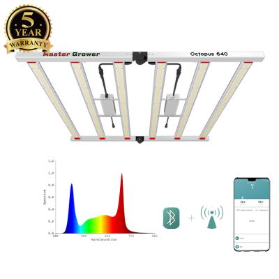 China 5ft x 5ft USA Industrial Warehouse Ip65 640w Full Spectrum Strip Samsung Led Full Spectrum For Growing Light For Herbal Medicines for sale