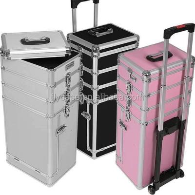 China Storage Display And Carry 2015 High Quality Aluminum Cosmetic Case for sale