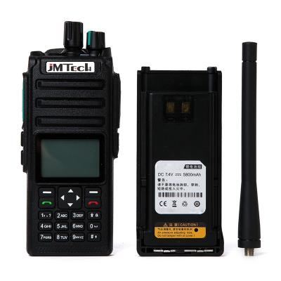 China IP66 256 channels walkie talkie PC dmr VHF UHF UHF radio programmable high quality waterproof ham two way radio handheld radio for sale