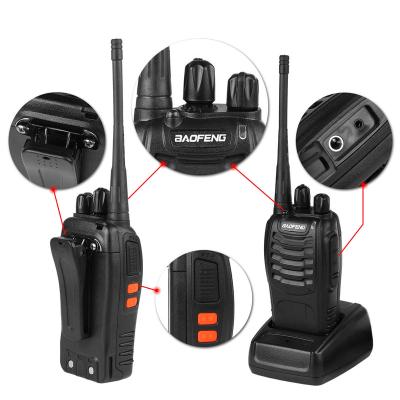 China Baofeng 888s walkie talkie baofeng BF-888S cheapest UHF 400-470MHz portable radio flashlight function walkie talkie prices for sale