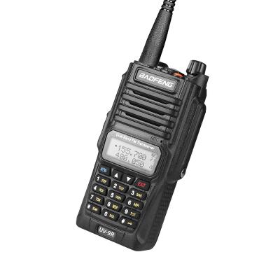 China Best 2 Way Dual Band Walkie Talkie 8W Baofeng Walkie Talkie VHF Dual Band UHF Hands Free Baofeng uv9r Waterproof Radio for sale